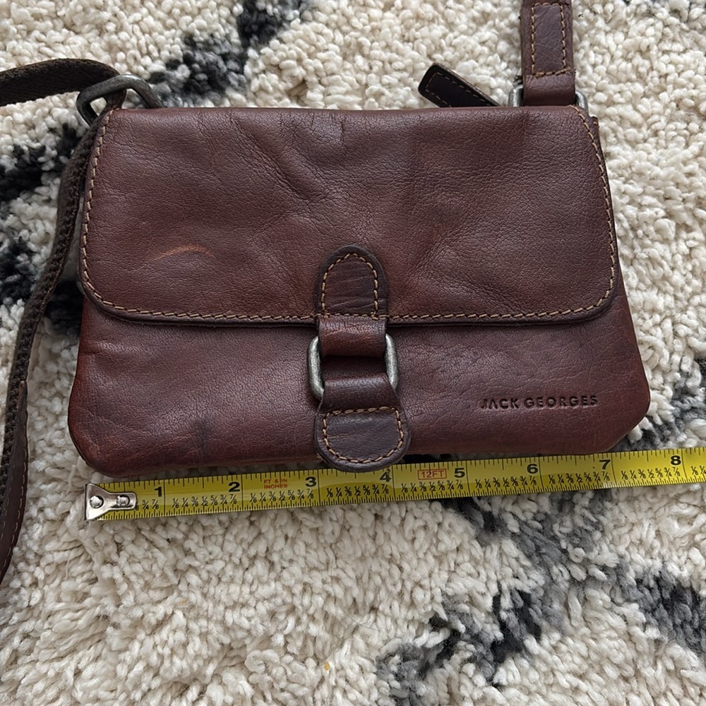 Leather Jack George’s small crossbody - Picture 3 of 6
